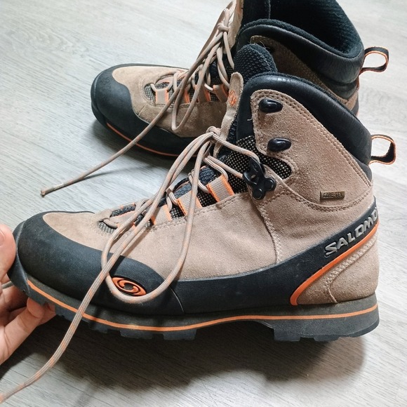 Salomon Protrek 6 GTX Gore Tex Mountaineering Hiking Boots Men\'s Sz 8 main image 11